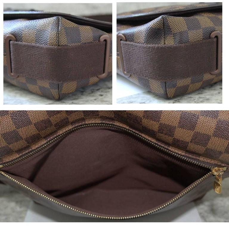 Sold at Auction: Louis Vuitton, Louis Vuitton Damier Ebene Brooklyn PM  Messenger Bag