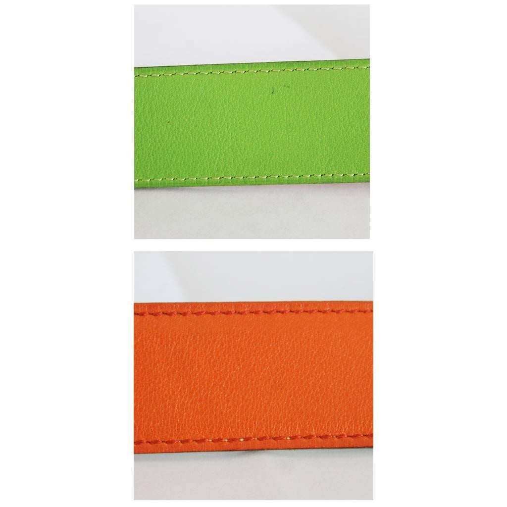 lime green belt