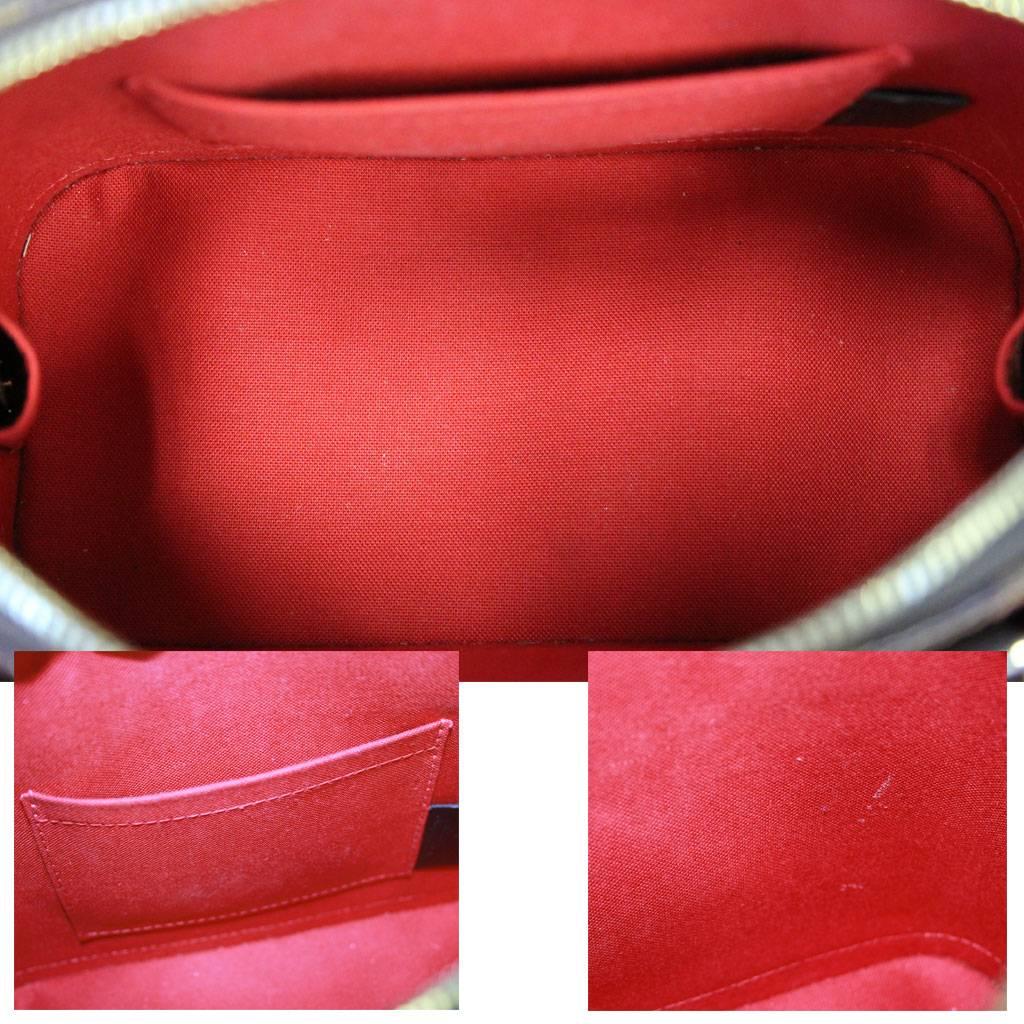Louis Vuitton Alma BB Damier Ebene Handbag in Box with Receipt 1