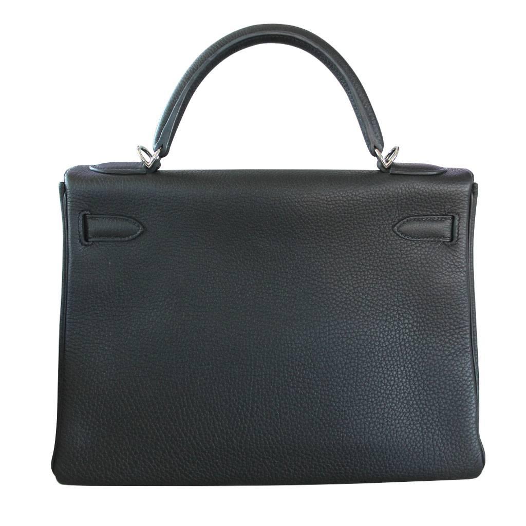 Brand: Hermes
Style: Handbag
Handles: Small Black Veau Togo Handle, Drop: 3.5