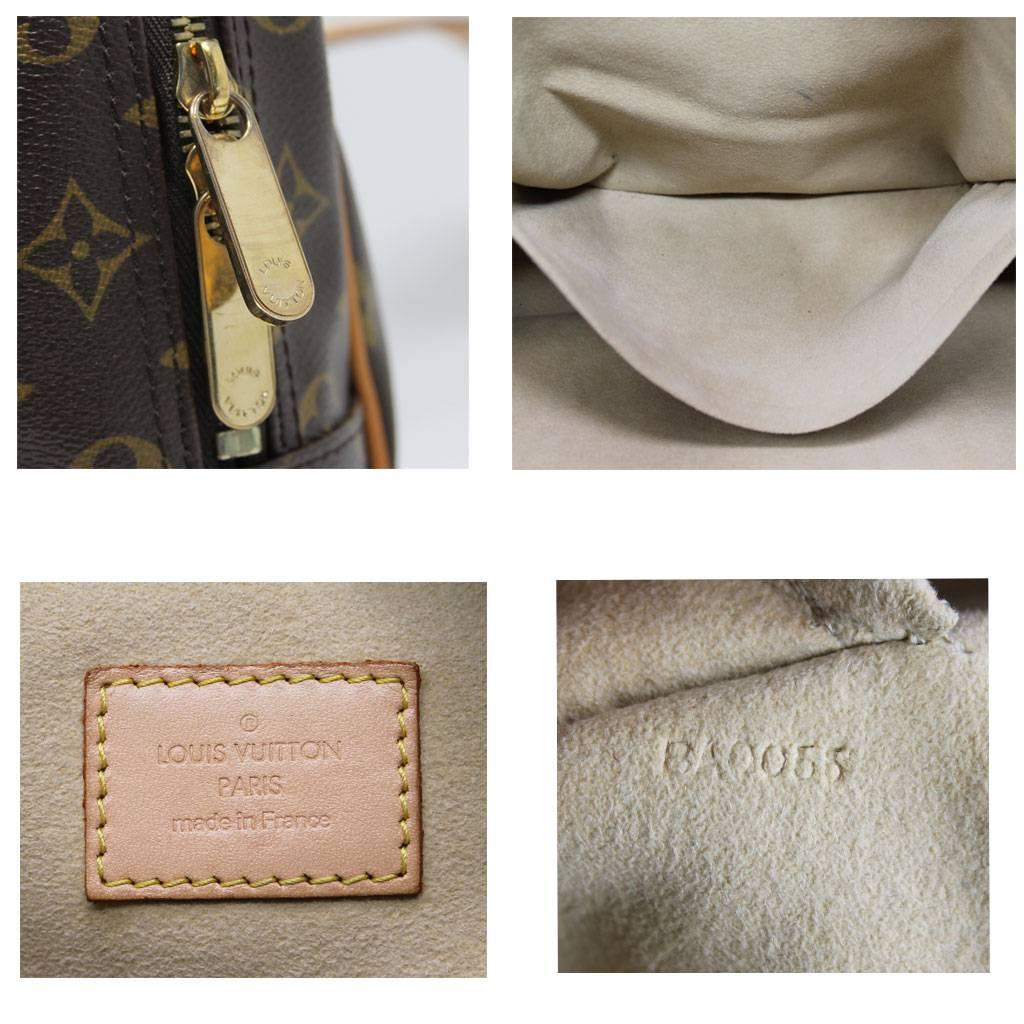 Louis Vuitton Manhattan GM Monogram Canvas Handbag 4