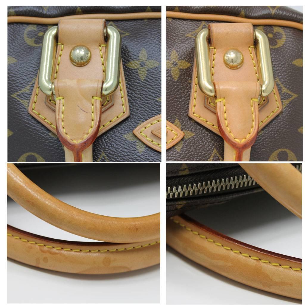 Louis Vuitton Manhattan GM Monogram Canvas Handbag In Good Condition In Boca Raton, FL