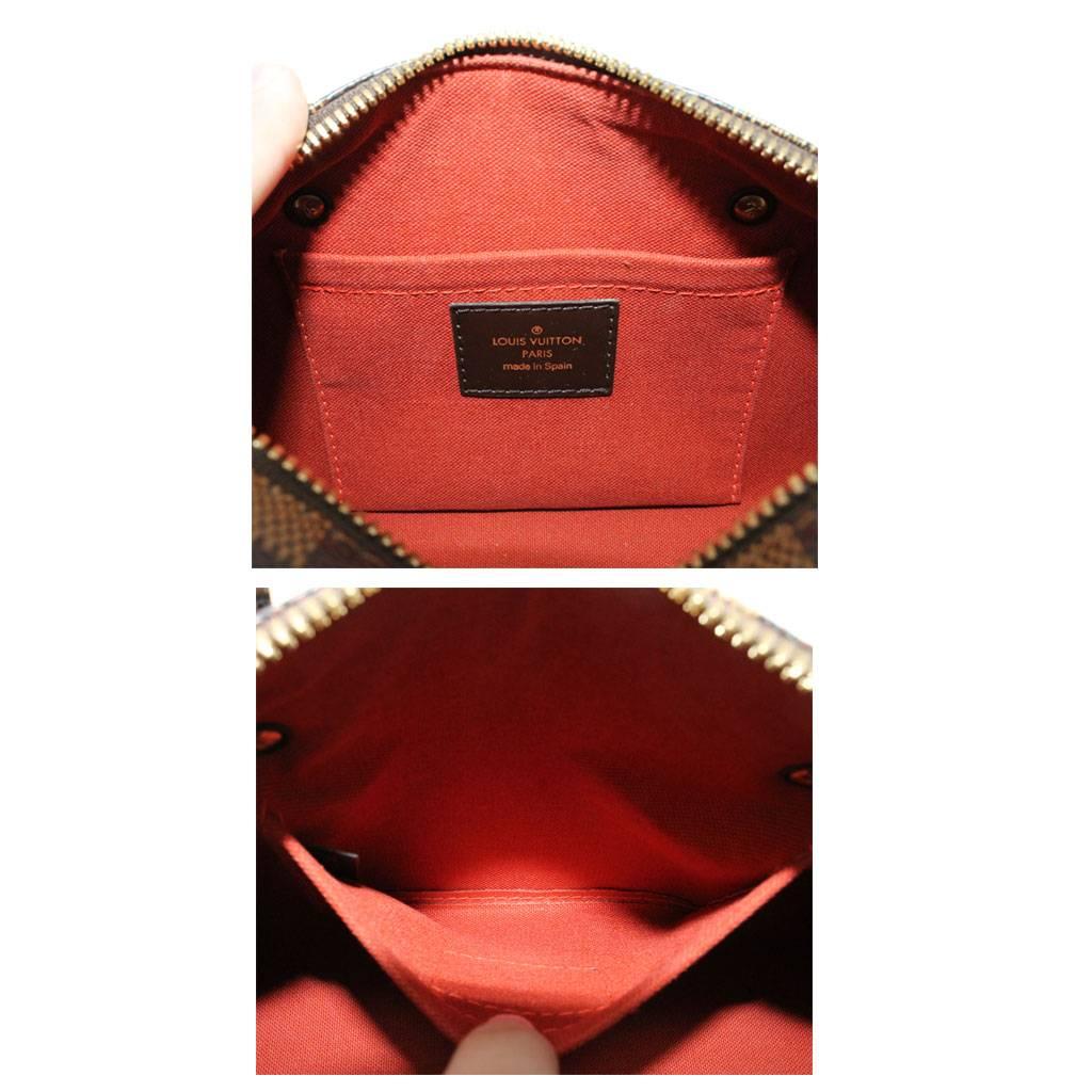 Louis Vuitton Ribera PM Damier Ebene Handbag in Dust Bag 1