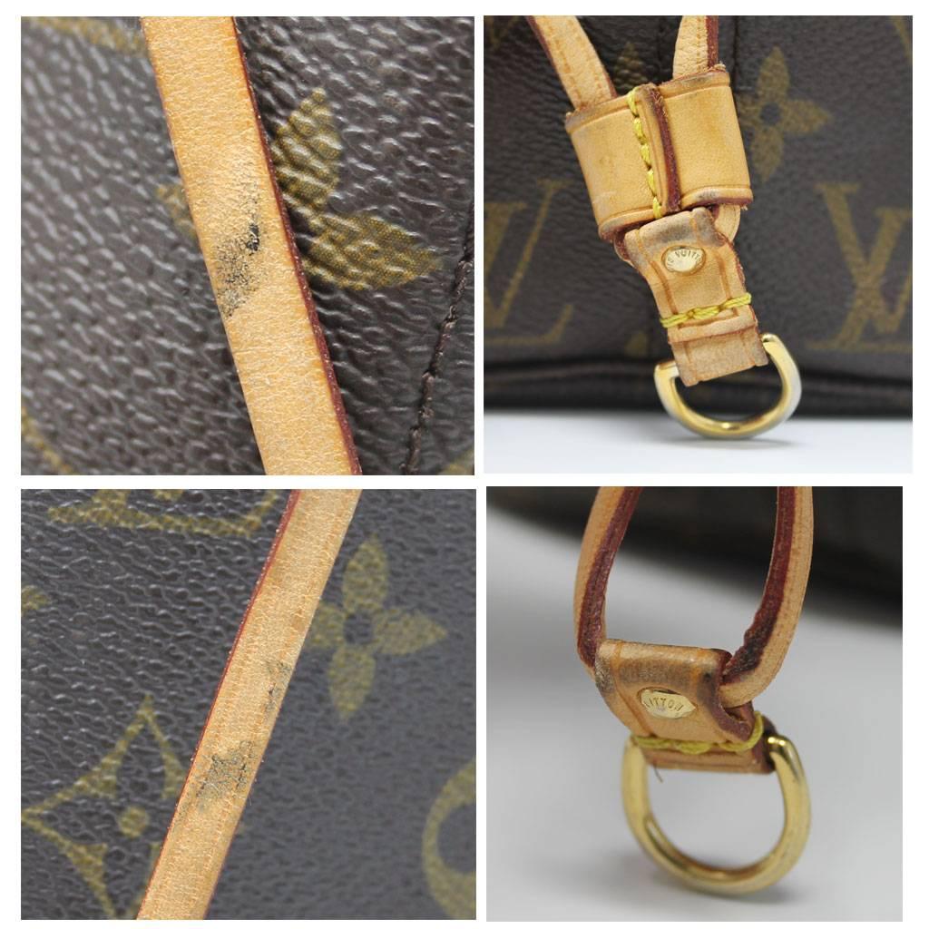 Louis Vuitton Neverfull MM Monogram Tote Bag 1