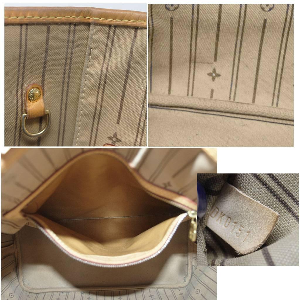 Louis Vuitton Neverfull MM Monogram Tote Bag 5