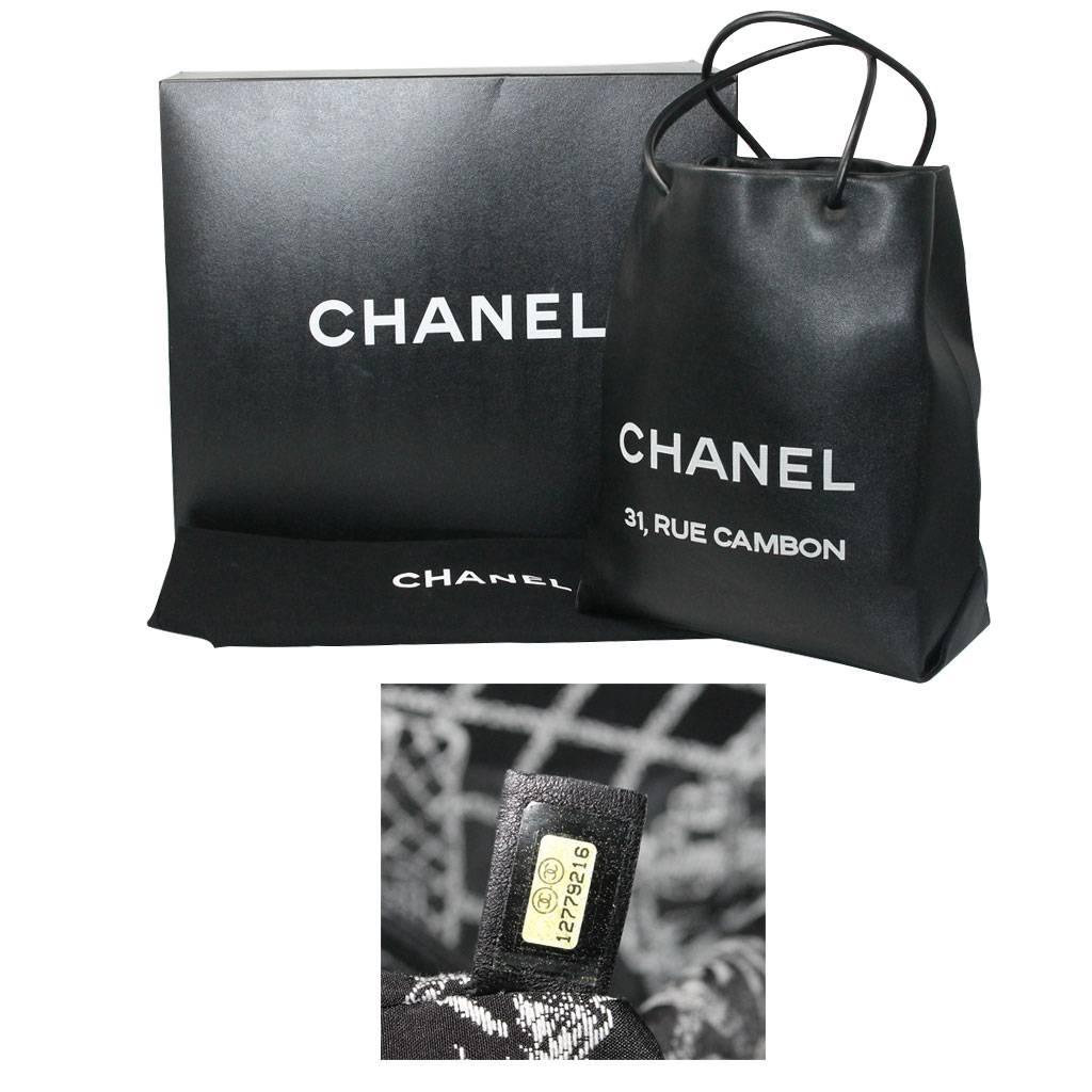 Chanel Petit 31 Rue Cambon Black Leather Runway Tote Bag in Box No. 12 3