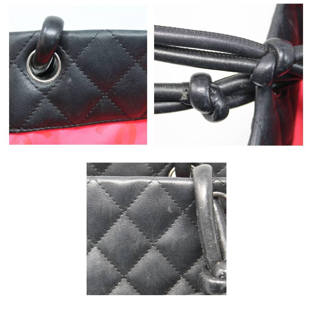 Chanel Cambon Line Large Black Calf Shoulder Tote Bag 3
