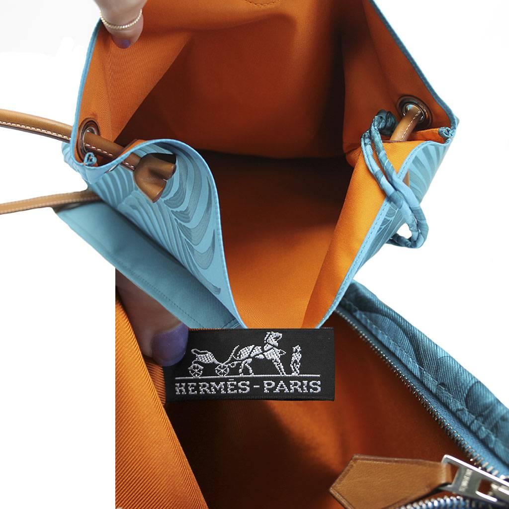 Hermes Sac SilkCity 33 Tigre Royal Limited Edition Tote Bag Purse in Box 1