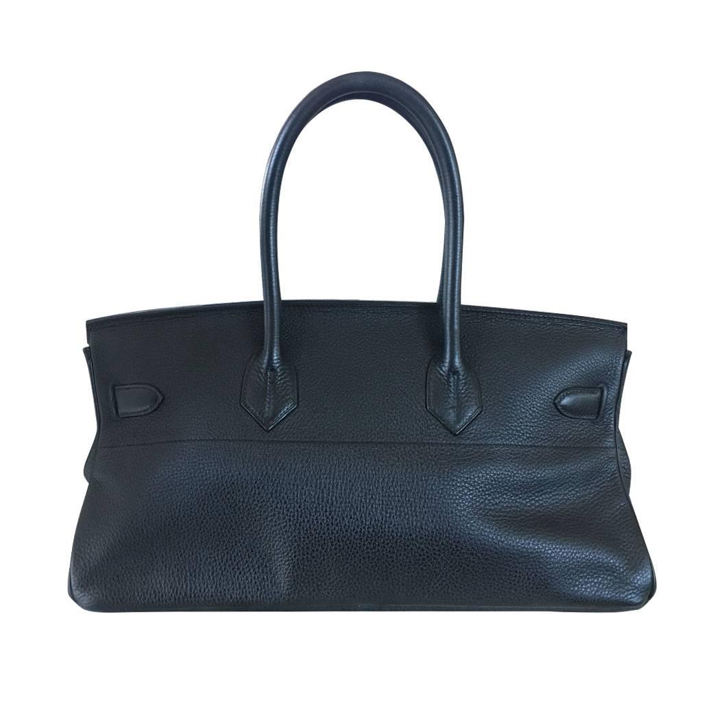 Brand: Hermes
Style: Birkin 42 Shoulder Bag
Handles: Noir Taurillon Clemence Rolled Handles, Drop: 6