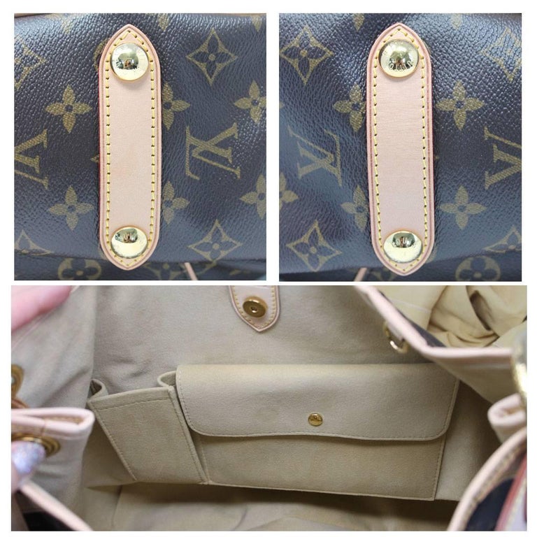 Louis Vuitton, Bags, Louis Vuitton Gm Galleria Shoulder Bag Brass  Hardware Cowhide Leather