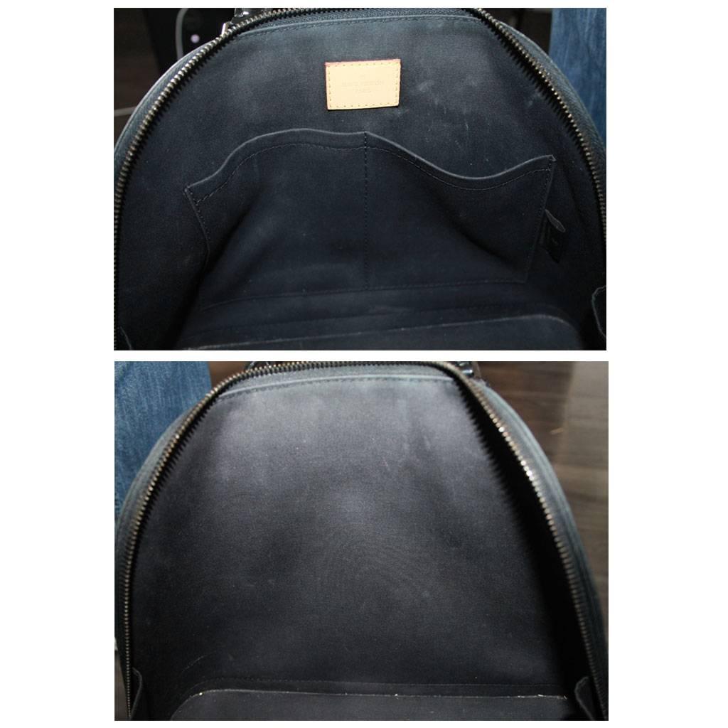 Louis Vuitton Alma PM Magnetique Vernis Noir Black Handbag Purse 2