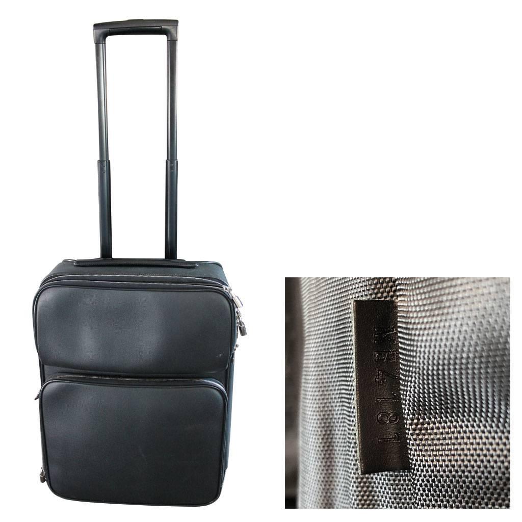 Louis Vuitton Taiga Pegase Business 55 Black Rolling Luggage 1