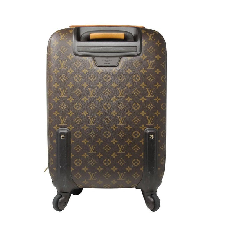 Louis Vuitton Zephyr 70 Rolling Luggage Trolley Suitcase 219367 Damier  Ebene Coated Canvas Weekend/Travel Bag, Louis Vuitton