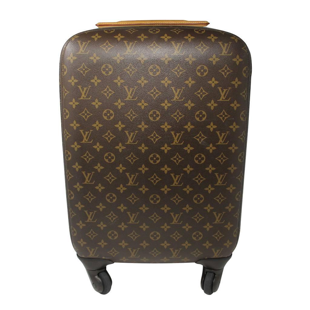 NEW/LIMITED EDITION/Louis Vuitton Horizon 55 Suitcase in brown monogram  canvas at 1stDibs