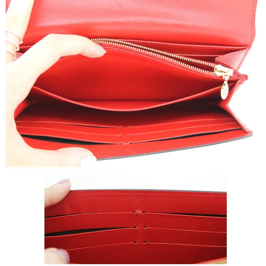 Louis Vuitton Sarah Cerises Wallet in Dust Bag with Receipt 3