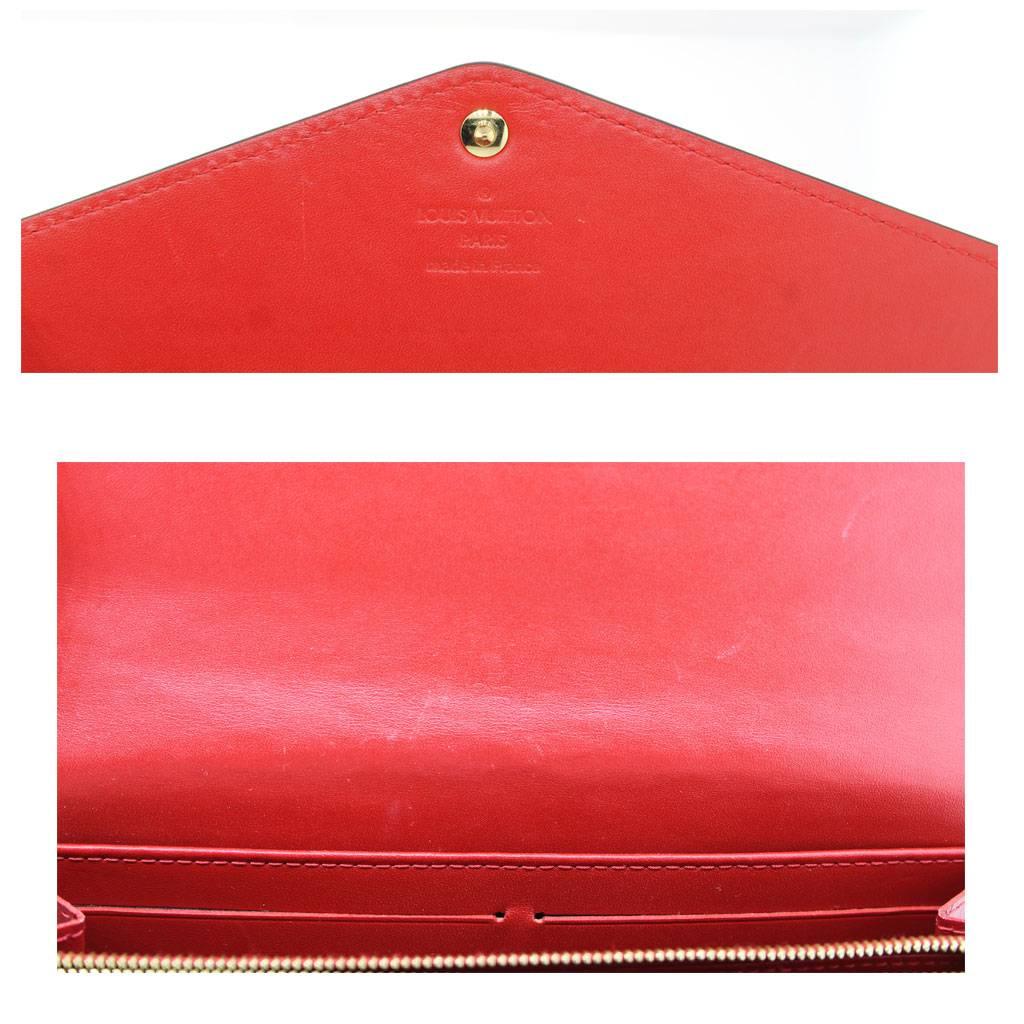 Louis Vuitton Sarah Cerises Wallet in Dust Bag with Receipt 4