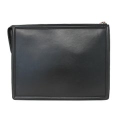 Chanel LED Boy Black Clutch No. 24