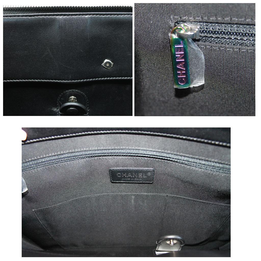 Chanel LED Boy Black Clutch No. 24 In New Condition In Boca Raton, FL