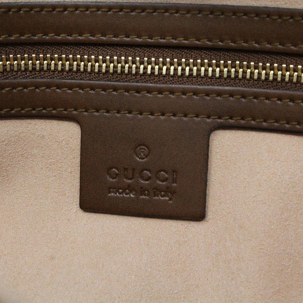 Gucci Supreme Coated Canvas Tote Handbag Shoulder Bag 4