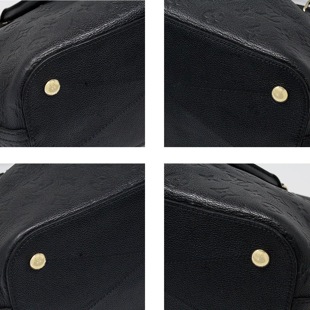 Women's or Men's Louis Vuitton Mazarine MM Empriente Noir Black Crossbody Leather Handbag Purse