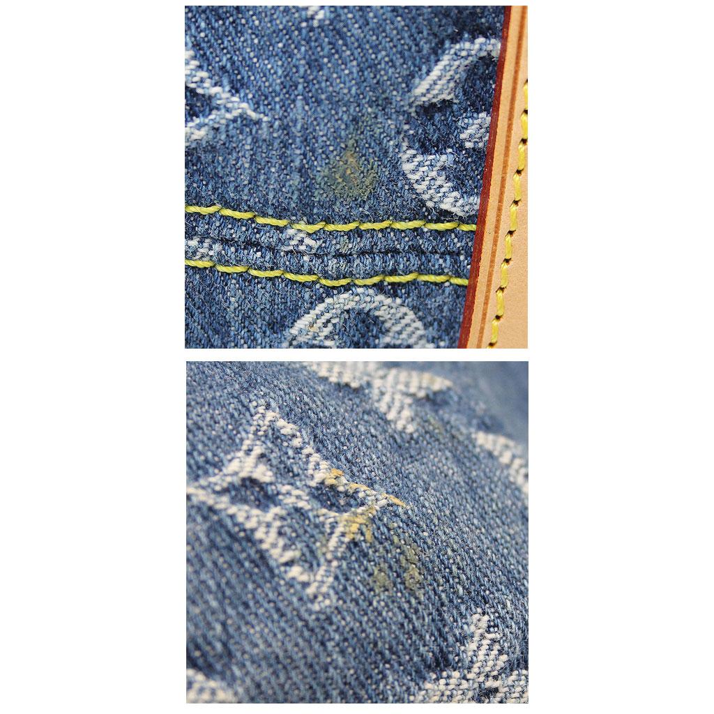 lv denim baggy pm