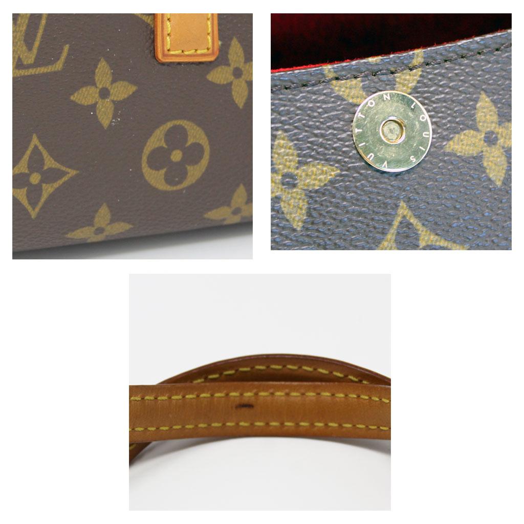 Authentische Louis Vuitton Sonatine Monogramm Clutch Handtasche für Damen oder Herren