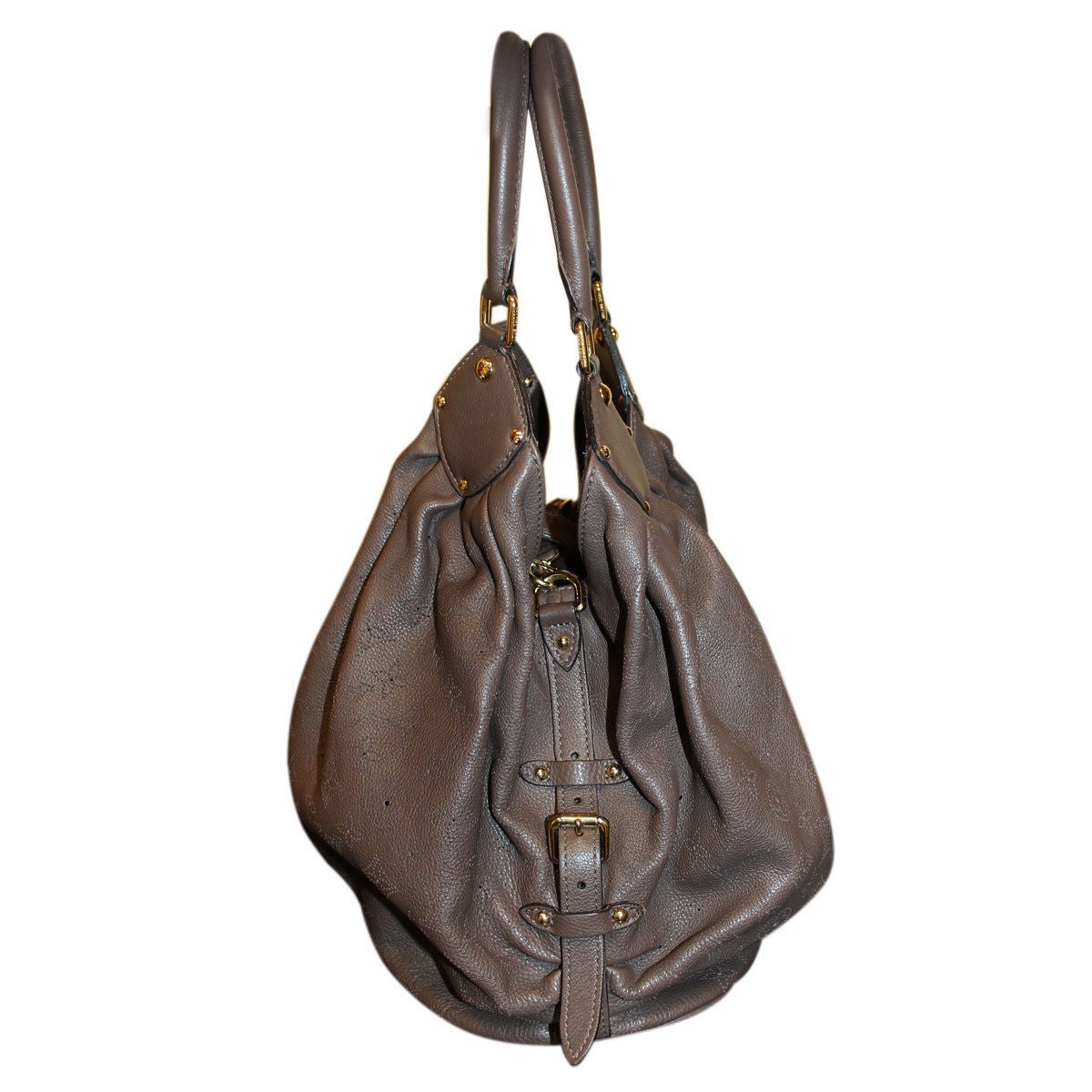 Louis Vuitton Mahina XL Shoulder Bag Purse For Sale at 1stdibs