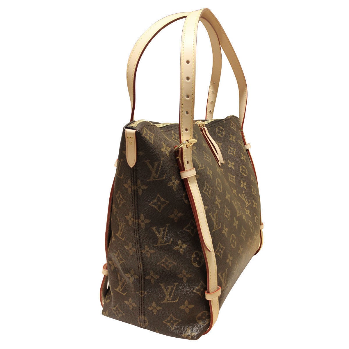 Louis Vuitton Tuileries Monogram Canvas Handbag Tote Purse ...