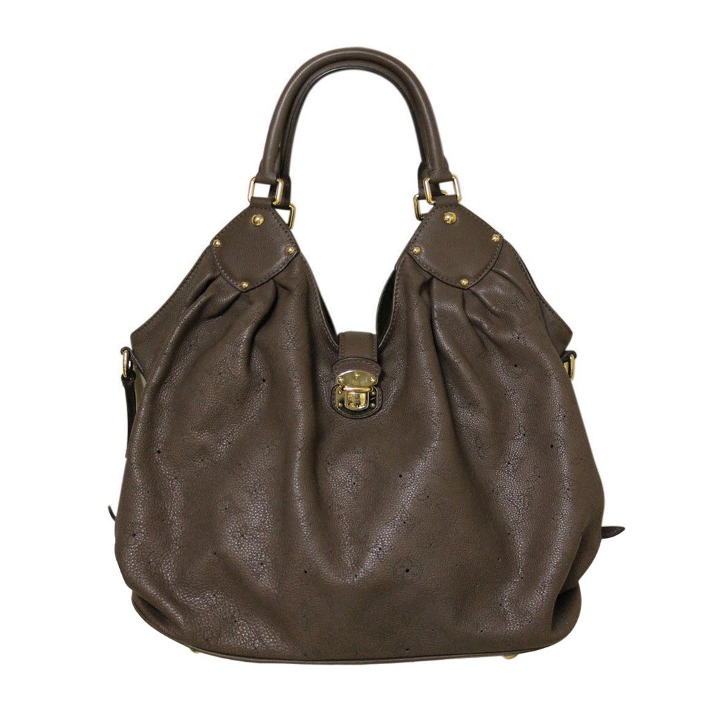 Louis Vuitton Mahina XL Shoulder Bag Purse For Sale at 1stdibs