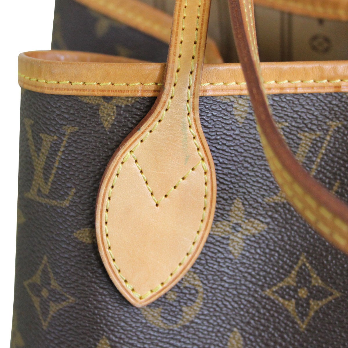 Louis Vuitton Neverfull MM Monogram Canvas Handbag Tote 2