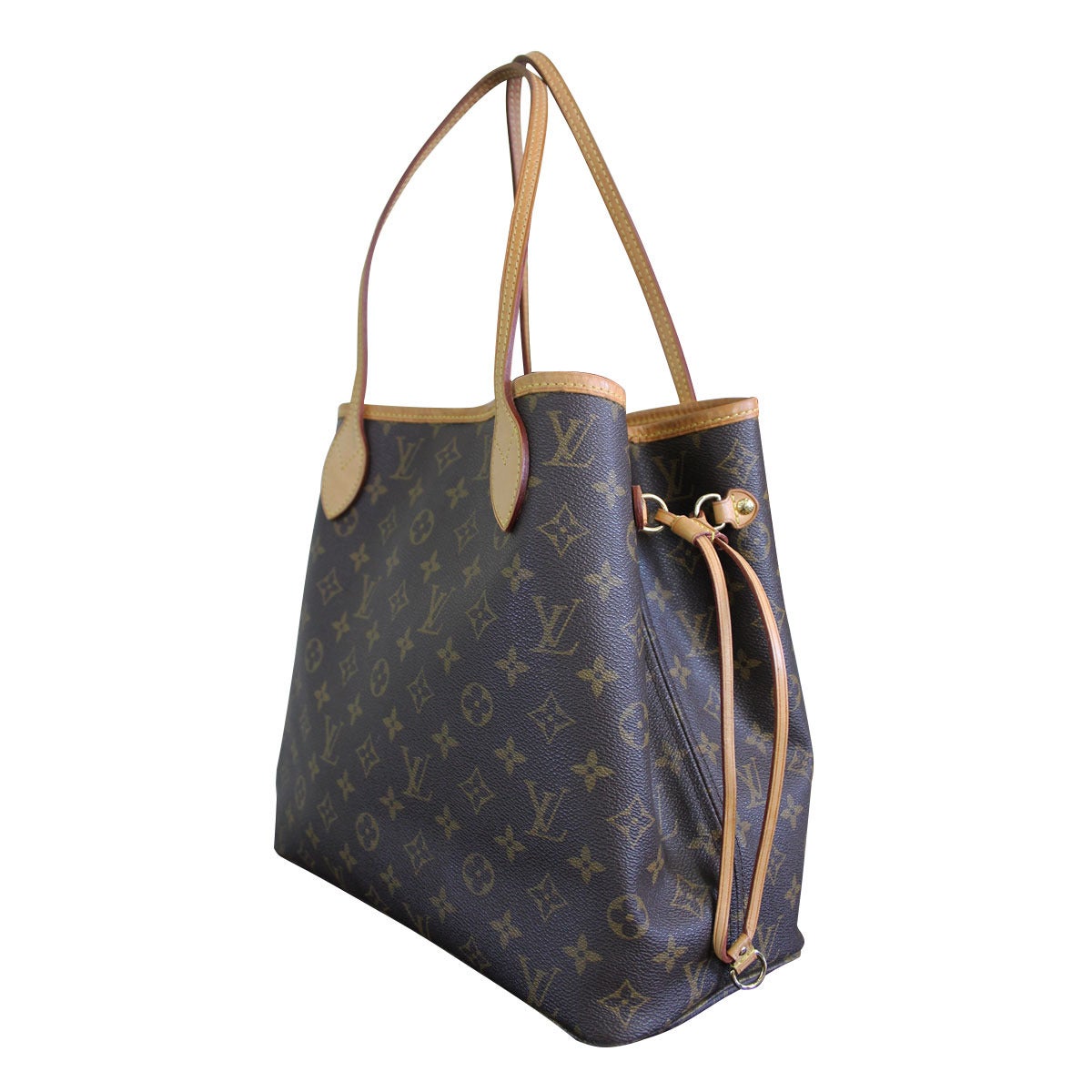Women's Louis Vuitton Neverfull MM Monogram Canvas Handbag Tote