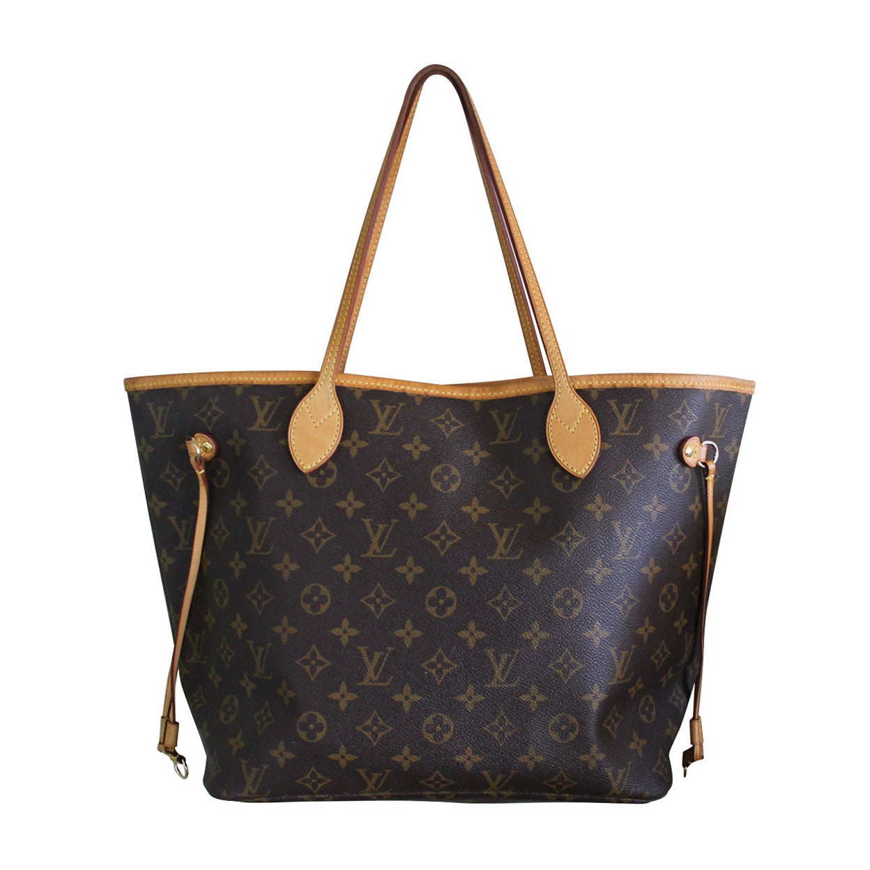 Louis Vuitton Neverfull MM Monogram Canvas Handbag Tote