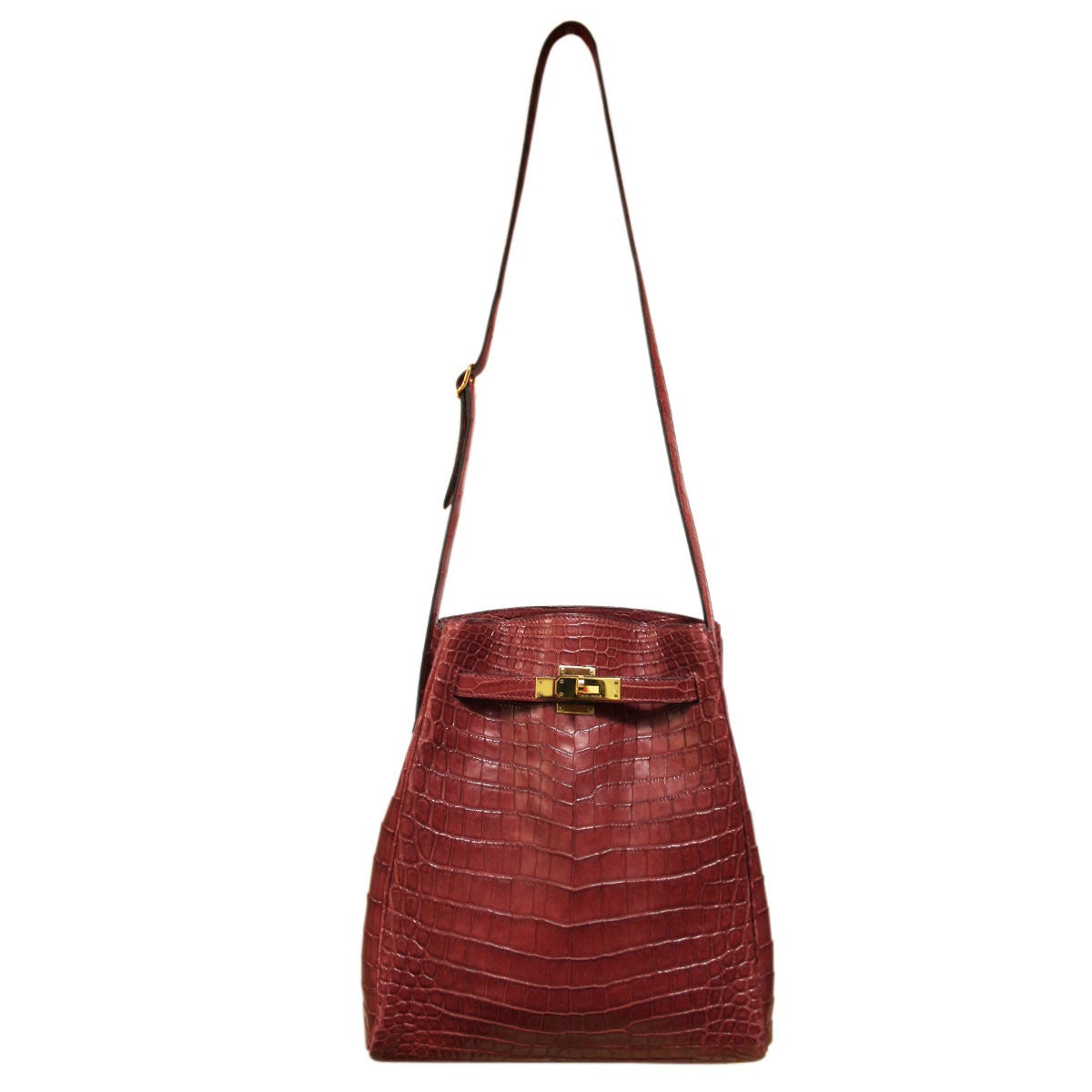 hermes burgundy leather handbag jypsiere  
