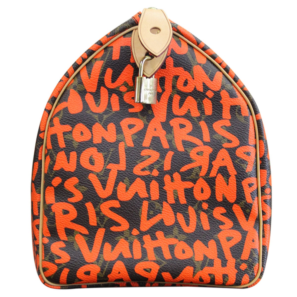 Louis Vuitton Graffiti Stephen Sprouse Speedy 30 Limited Edition Bag In Excellent Condition In Boca Raton, FL