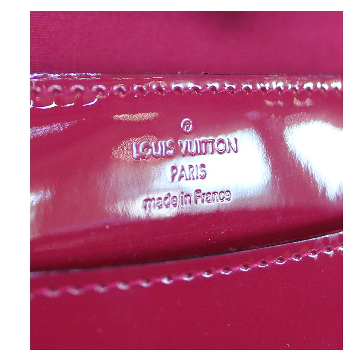 Louis Vuitton Louise Indian Rose Patent Leather Clutch 6
