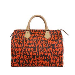 Louis Vuitton Graffiti Stephen Sprouse Speedy 30 Limited Edition Bag