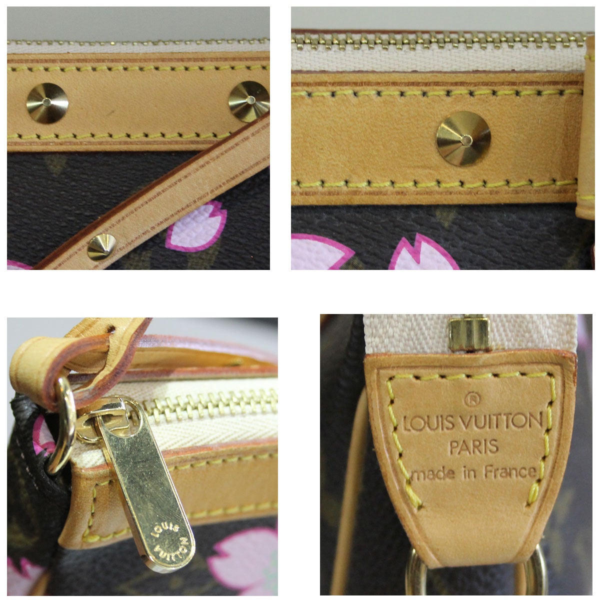 Louis Vuitton Cherry Blossom Pochette, Luxury, Bags & Wallets on Carousell