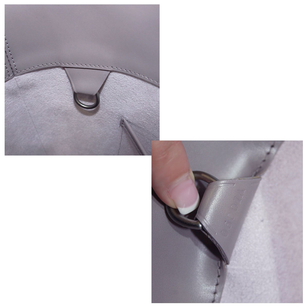 Louis Vuitton Epi Noctambule Purple Leather Tote Bag Purse 6