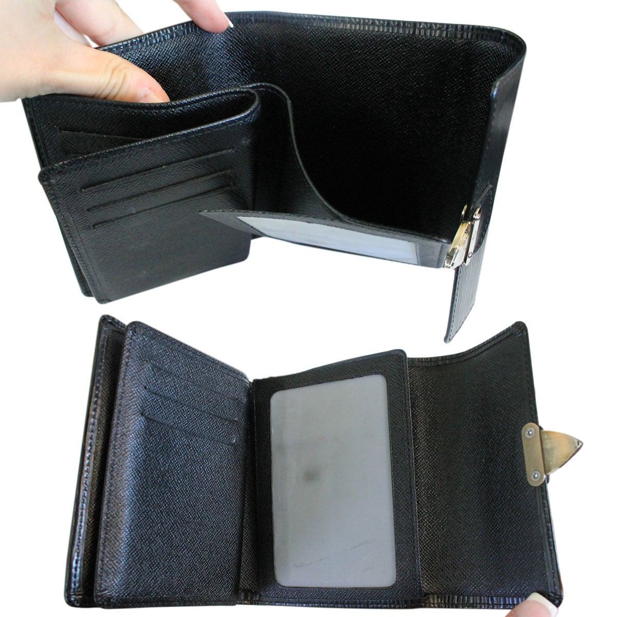 Louis Vuitton Black Epi Leather Koala Wallet in Box 3