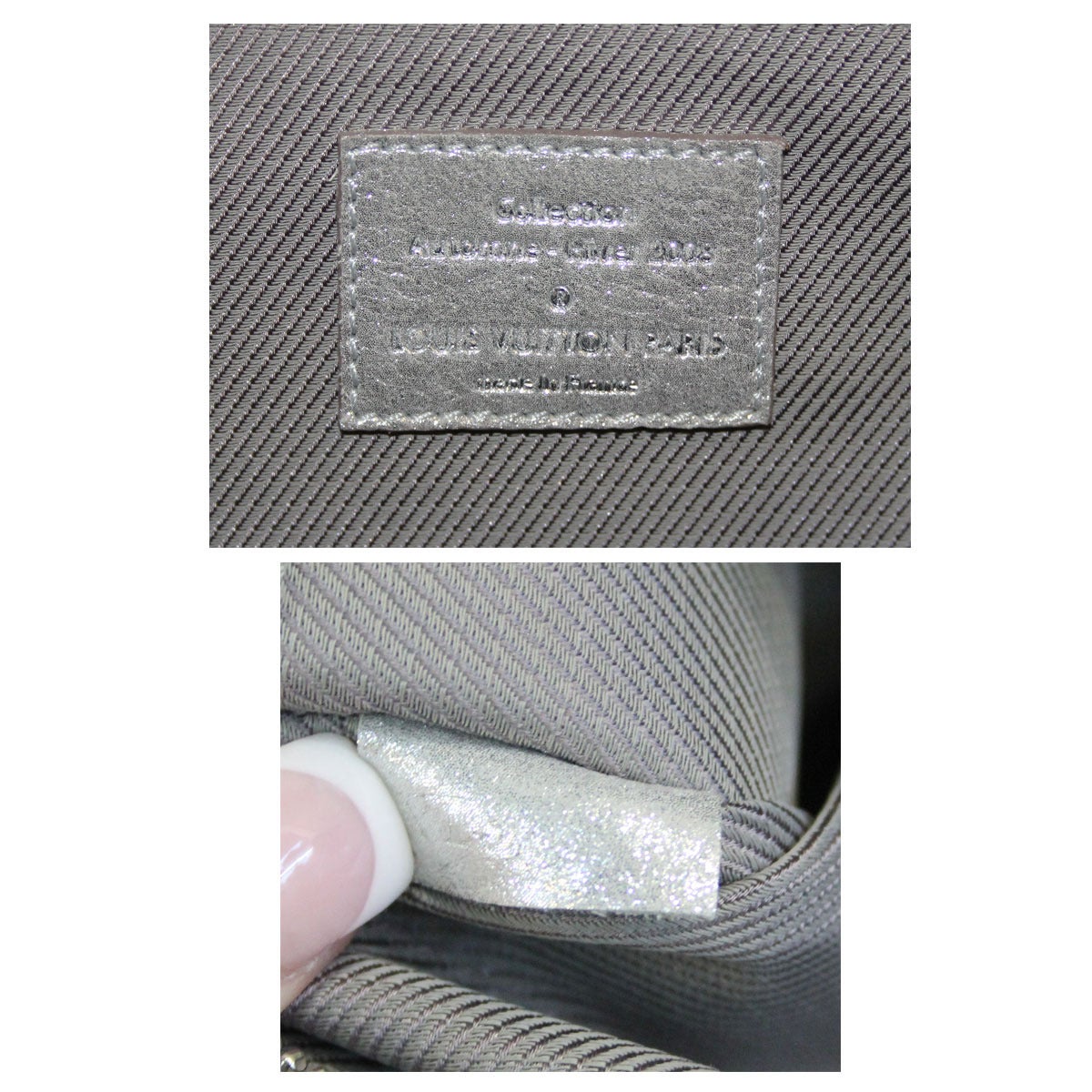 Louis Vuitton Limited Edition Silver Shimmer Empriente Monogram Halo Bag 1