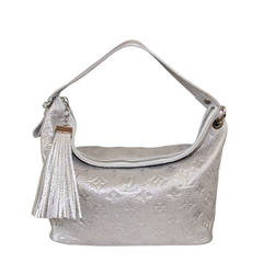 Louis Vuitton Limited Edition Silberschimmernde Empriente-Monogramm-Halo-Tasche