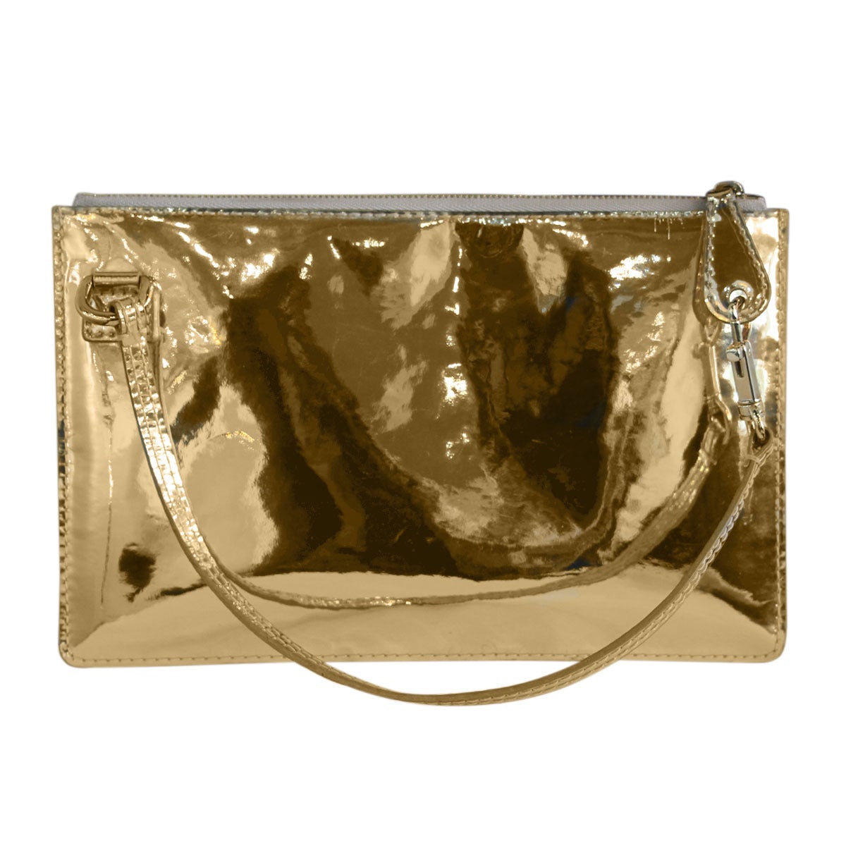 Louis Vuitton Limited Edition Gold Miroir Pochette Clutch