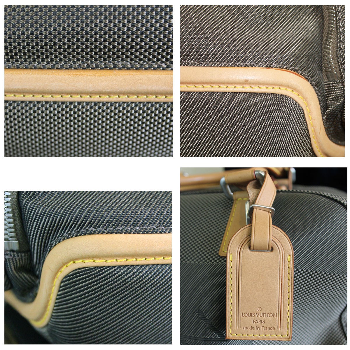 Louis Vuitton Earth Damier Geant Aventurier Polaire Canvas Bag 4