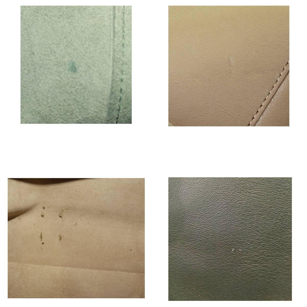 Zweifarbige Bi-Cabas-Tragetasche aus grünem Khaki von Celine 4