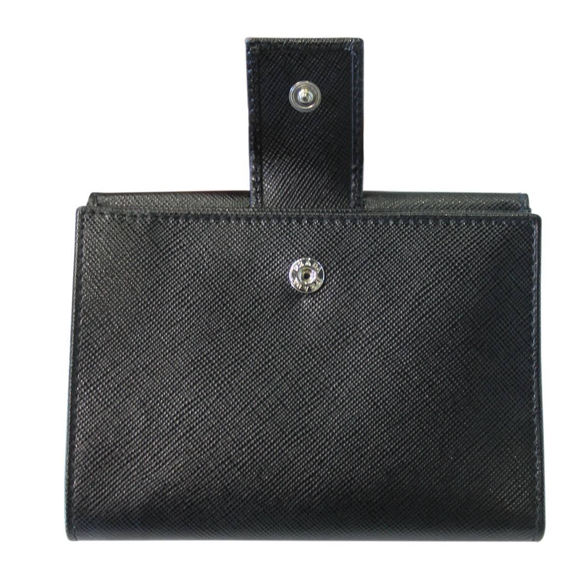 prada saffiano bifold wallet