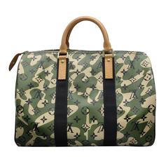 Louis Vuitton Speedy 35 Camouflage Monogramouflage Handbag in Box