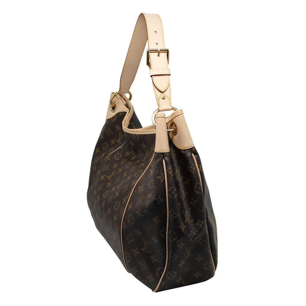 Women's Louis Vuitton Galliera GM Monogram Handbag with Receipt & Dust Bag
