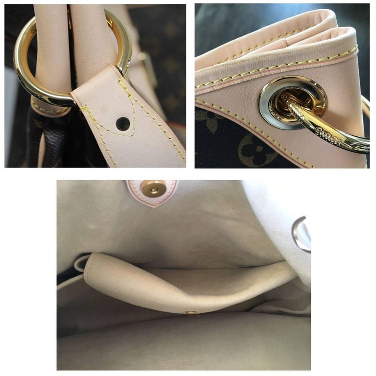 Louis Vuitton Galliera GM Monogram Handbag with Receipt and Dust