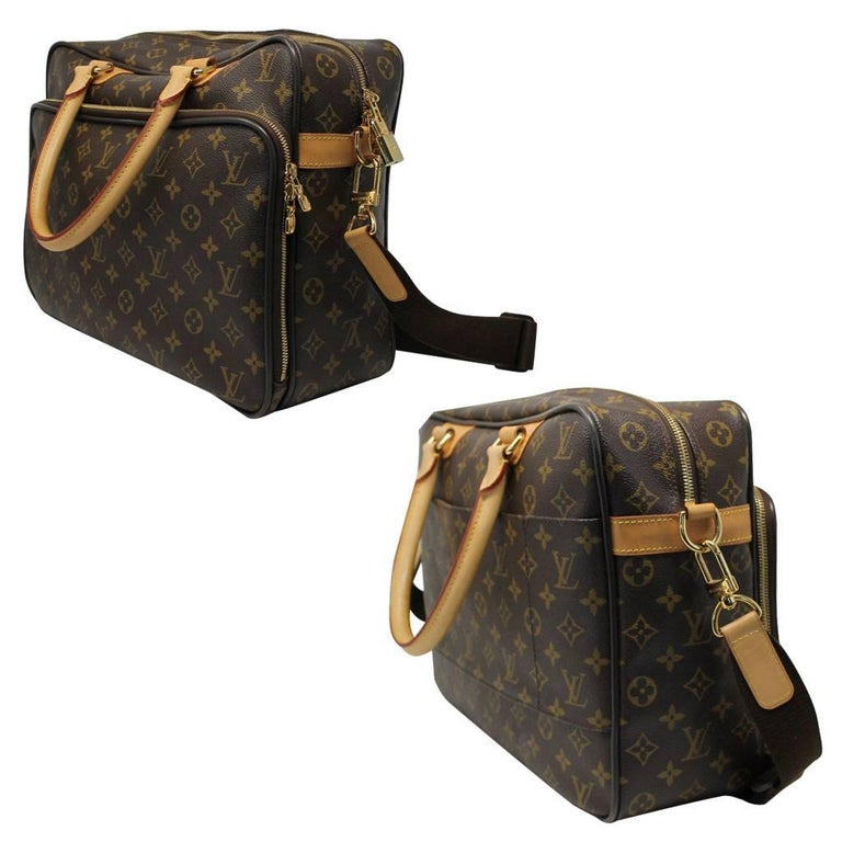 louis vuitton leather laptop bag