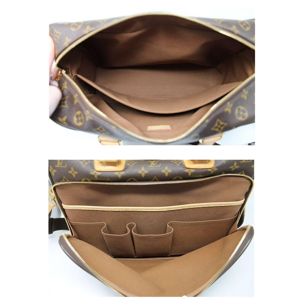 Louis Vuitton Icare Monogram Laptop Case Messenger Bag 1